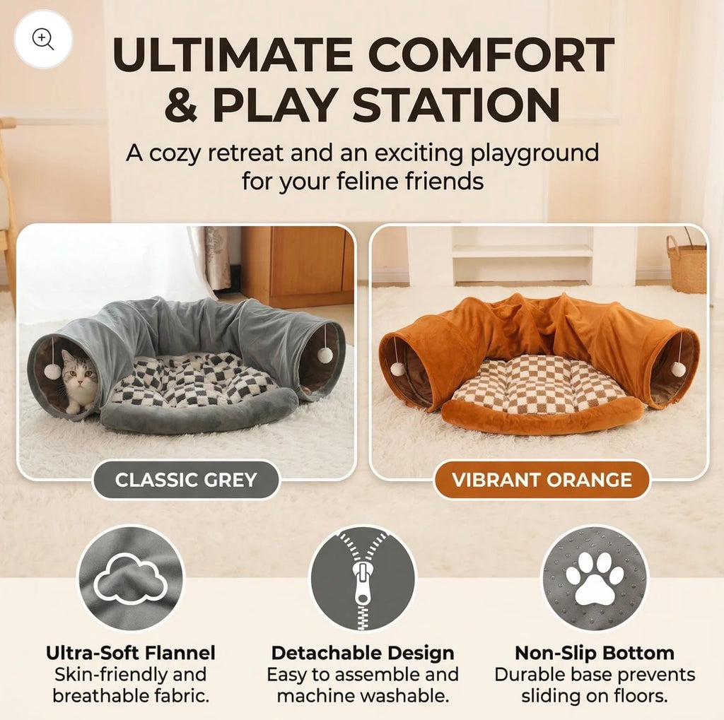 2 in 1 Cat Tunnel