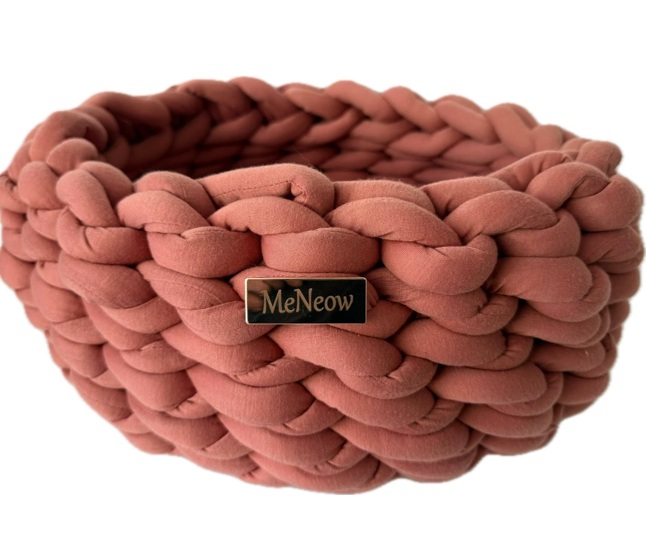 Chunky Handmade Braided Cat Bed