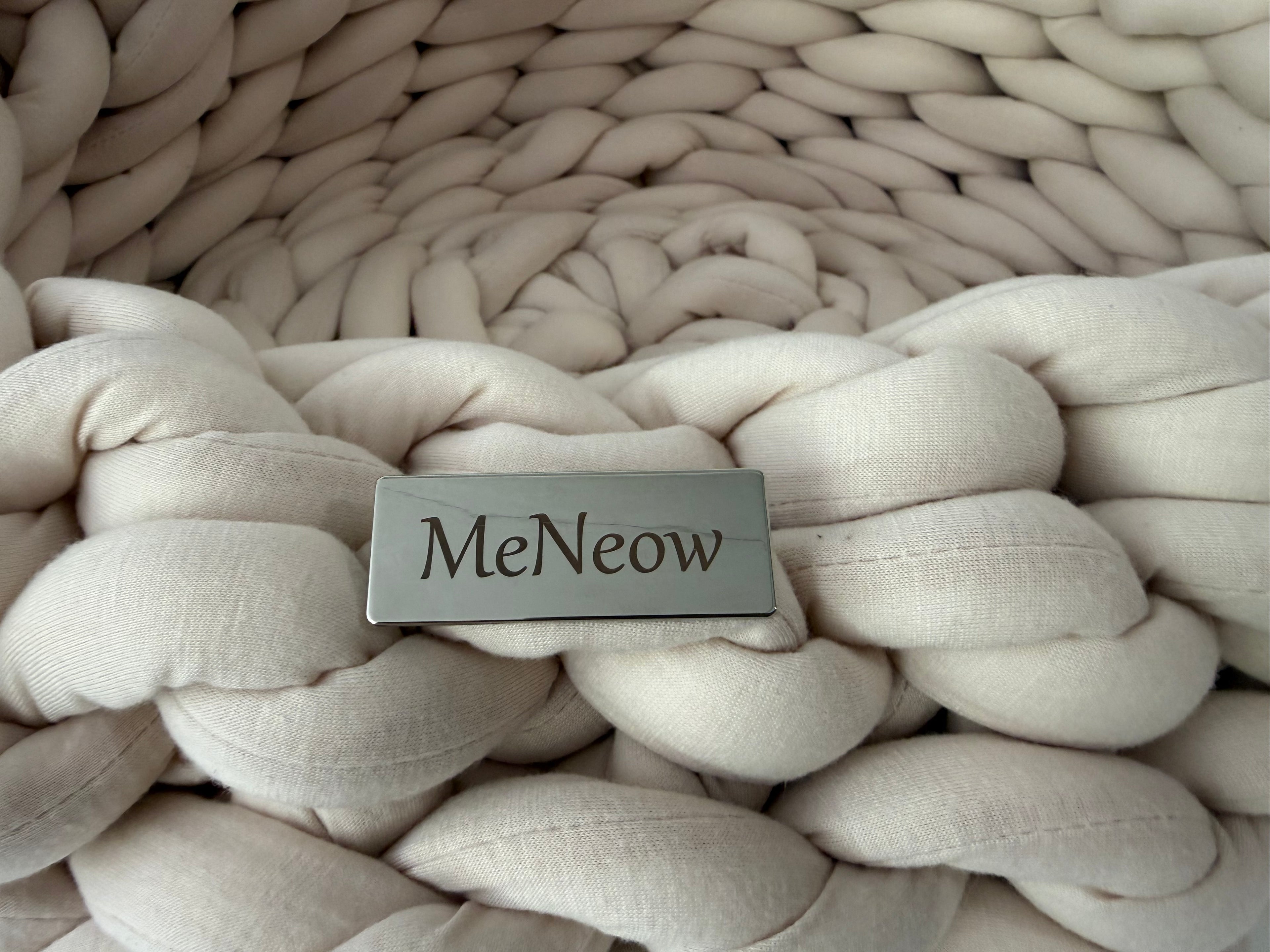 Chunky Handmade Braided Cat Bed