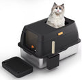 Stainless Steel Hooded Litter Tray