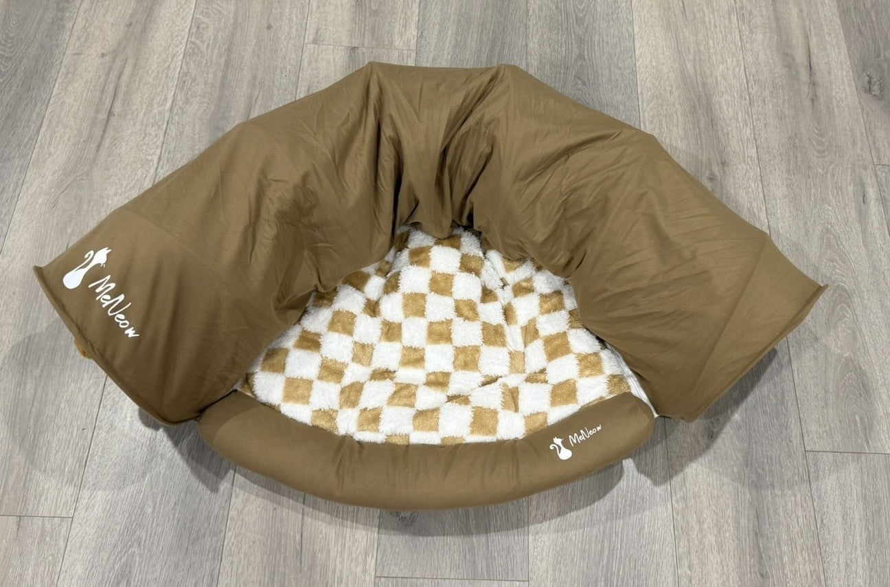 2-in-1 Cat Tunnel Bed – Play & Sleep