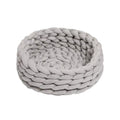 Chunky Handmade Braided Cat Bed